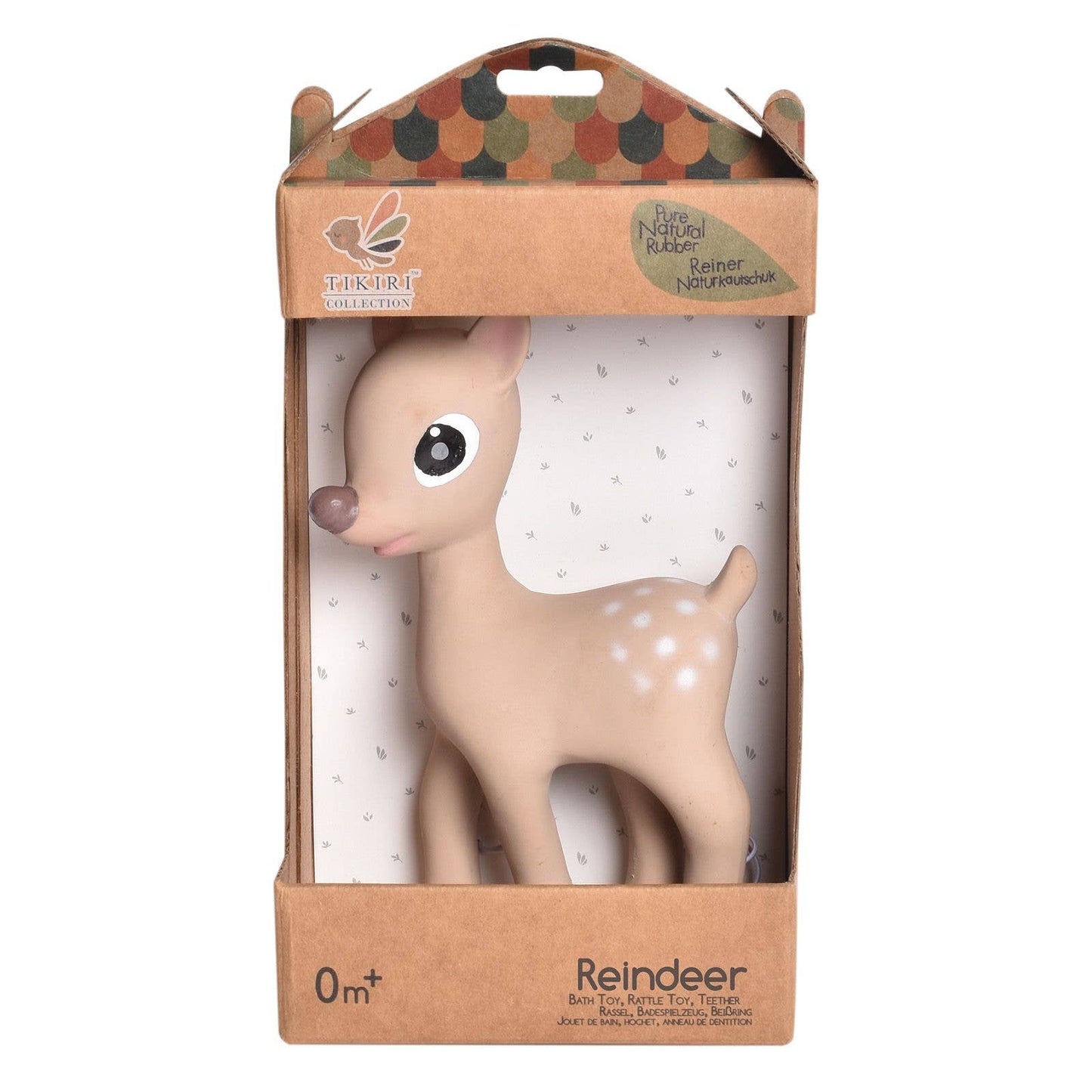Reindeer Organic Rubber Teether