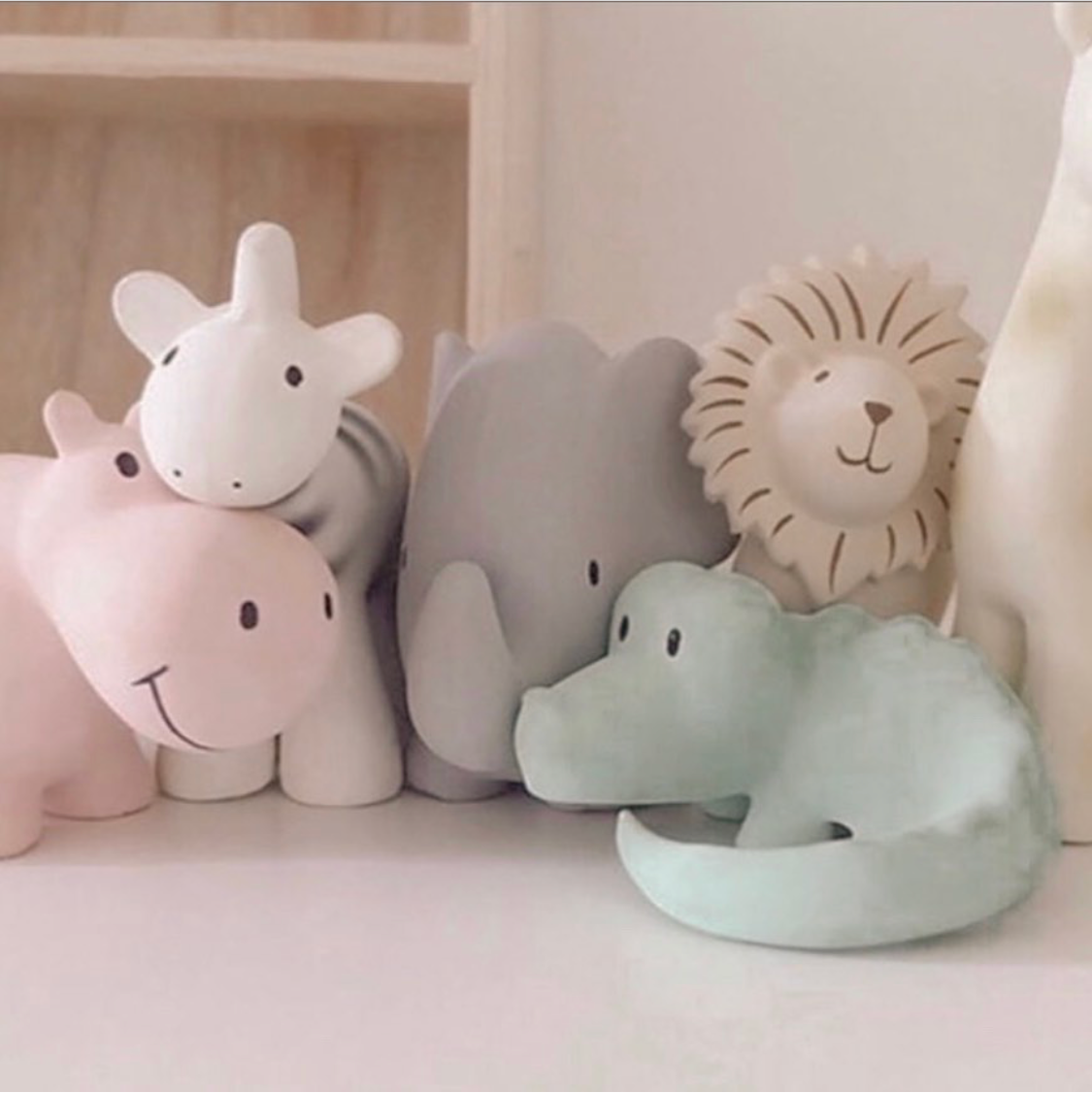 Crocodile Organic Rubber Teether