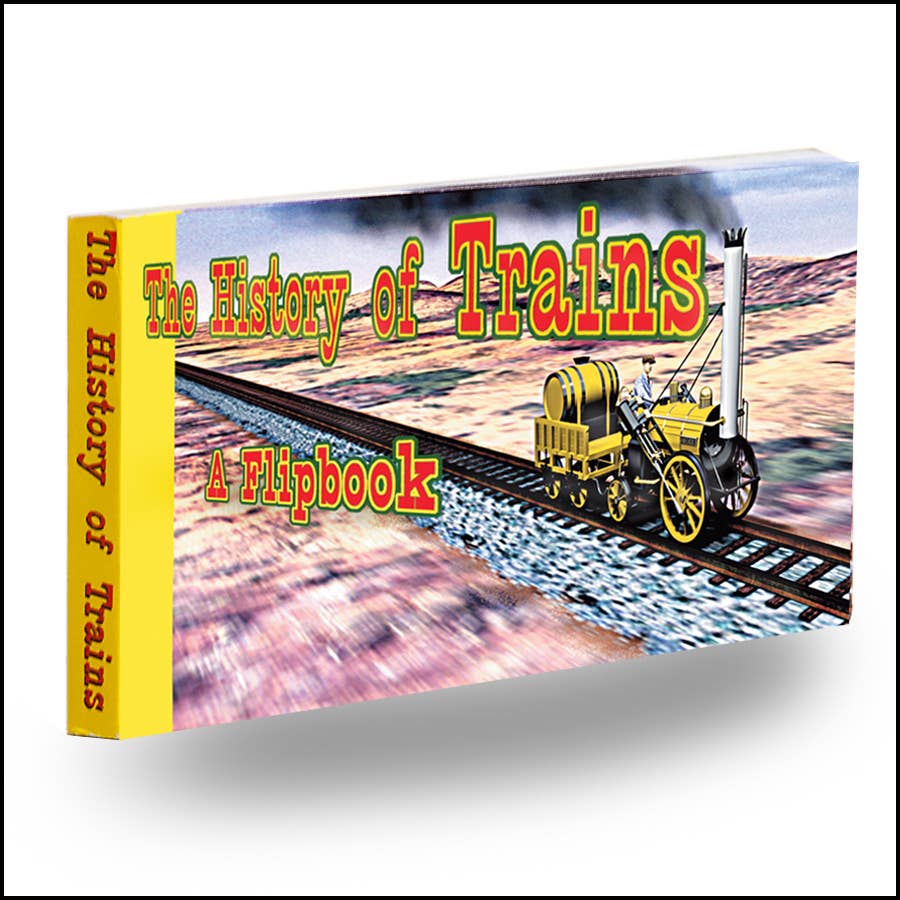 Libro animado sobre la historia de los trenes