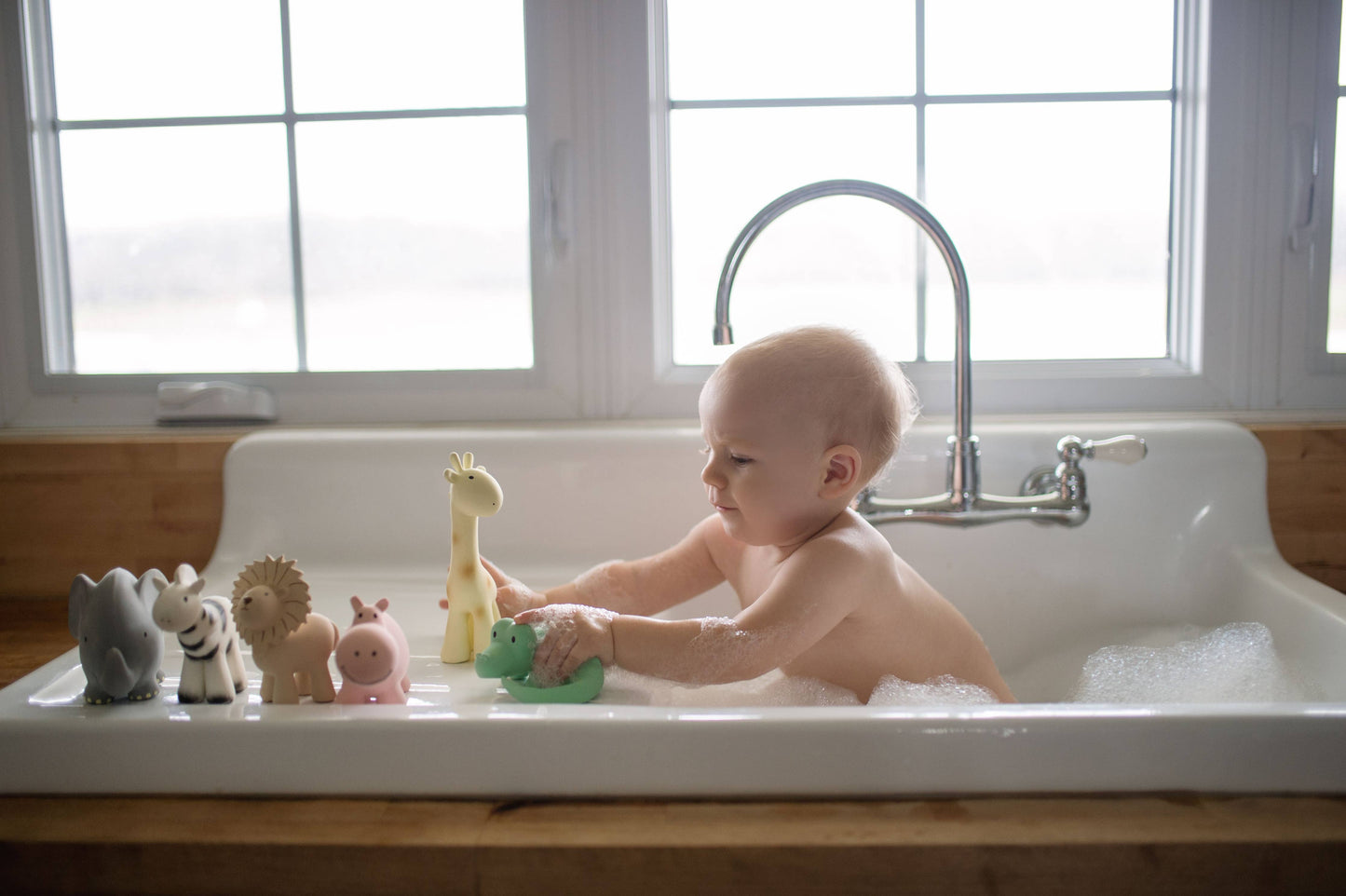 Lion Organic Rubber Teether