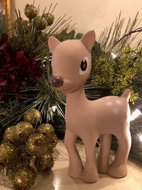 Reindeer Organic Rubber Teether