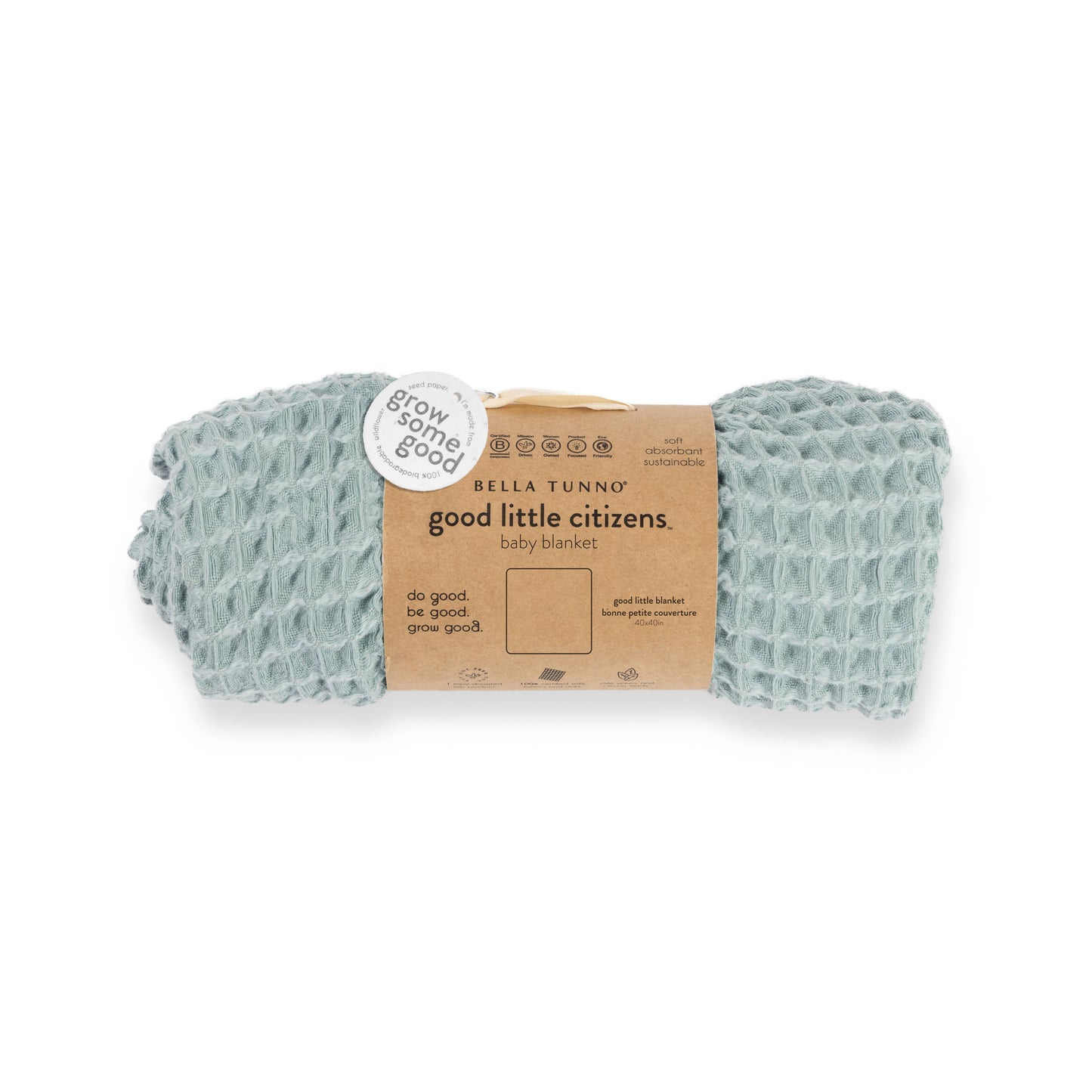Waffle Baby Blanket