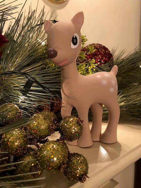 Reindeer Organic Rubber Teether