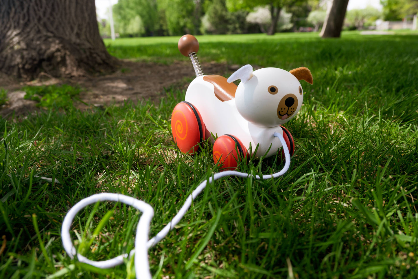 Juguete para tirar Wiggles the Dog