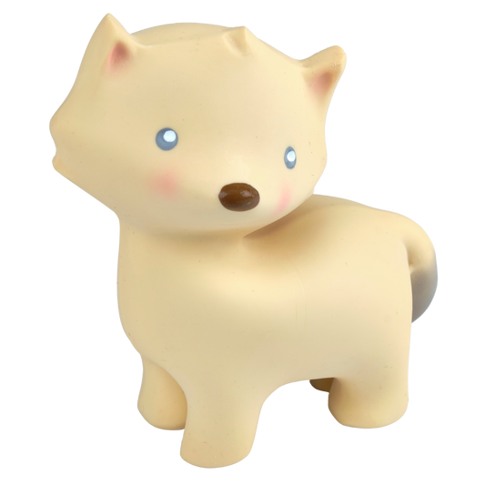 Mordedor de caucho orgánico Arctic Fox