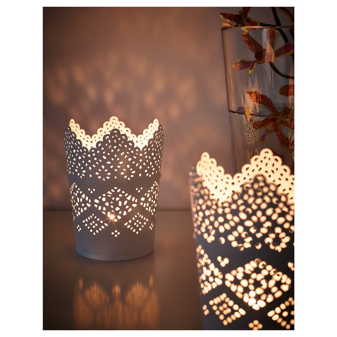 Velas cortadas con láser
