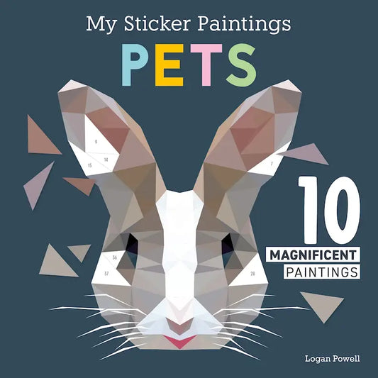 Mis pinturas de pegatinas: mascota