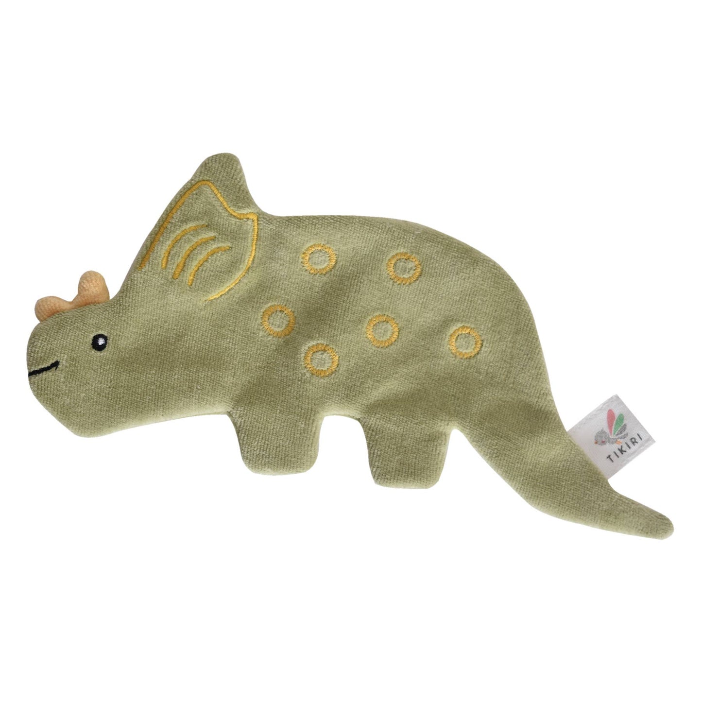 Dinosaur Organic Fabric with Crinkle