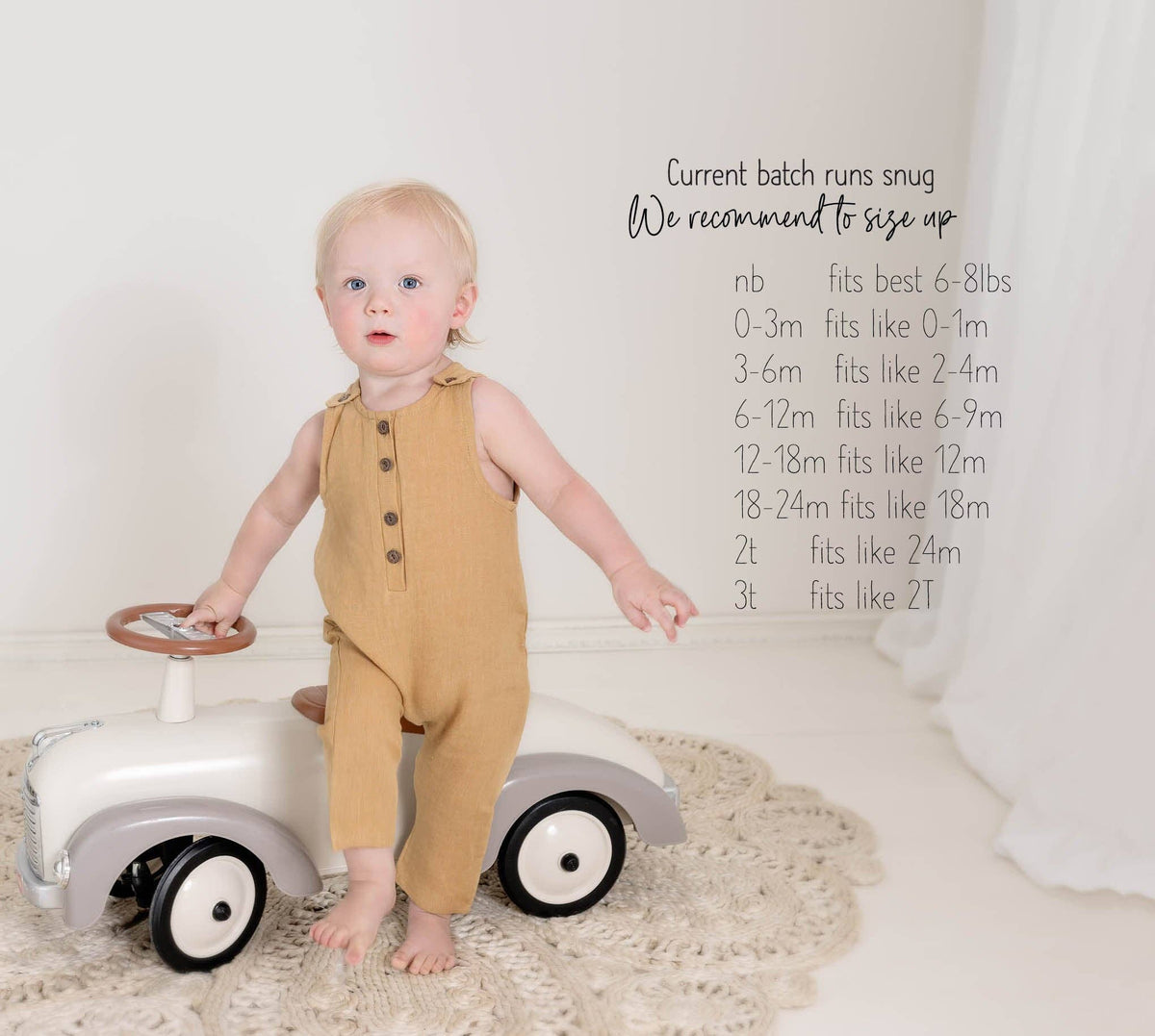 Pierre II Linen Jumper - Dusty blue / 6-12 months