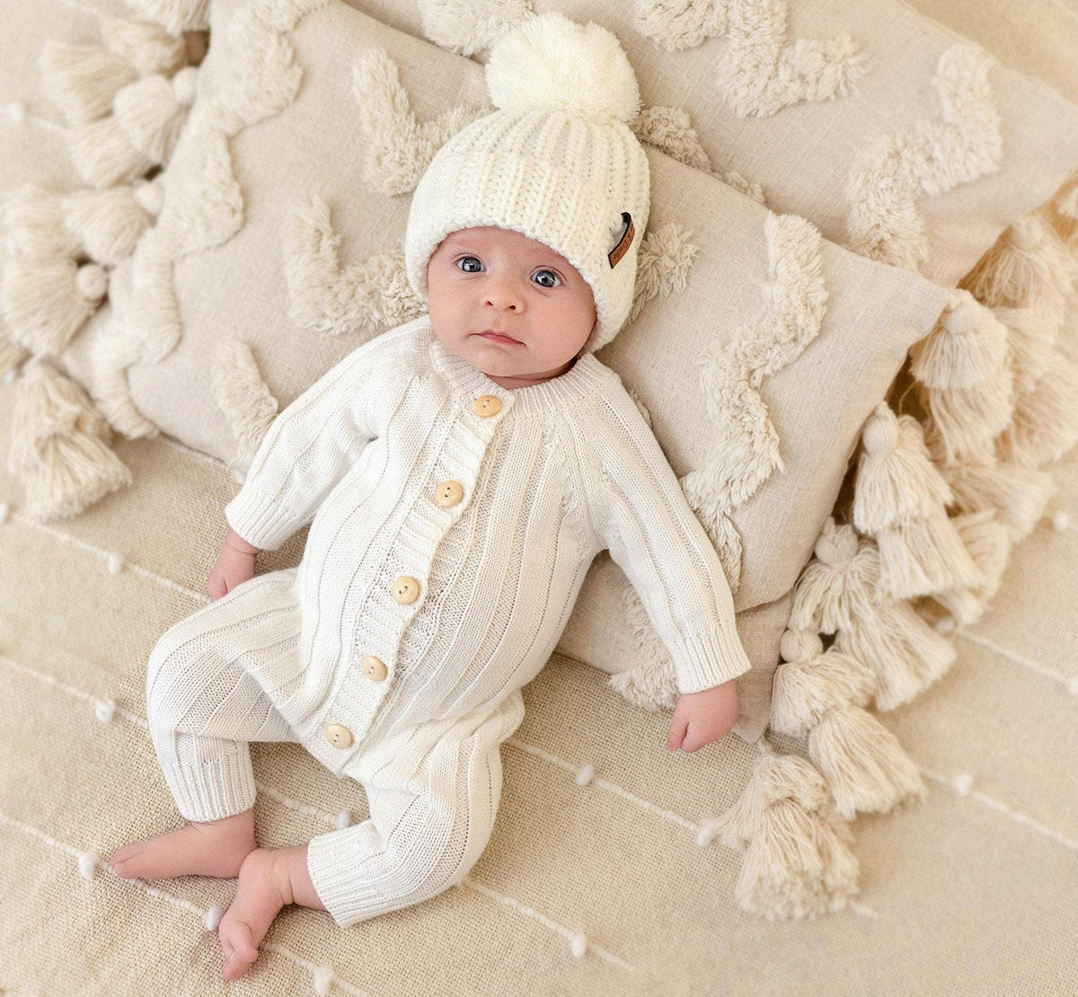 Milo Jumpsuit - Heathered blue / 6-12 months
