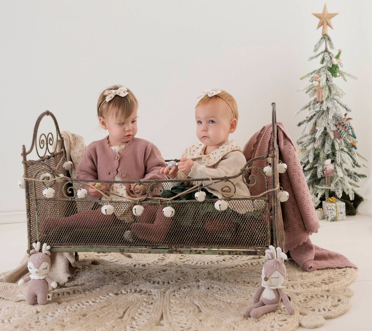 Baby Sophia Sweater - Plum / 6-12m