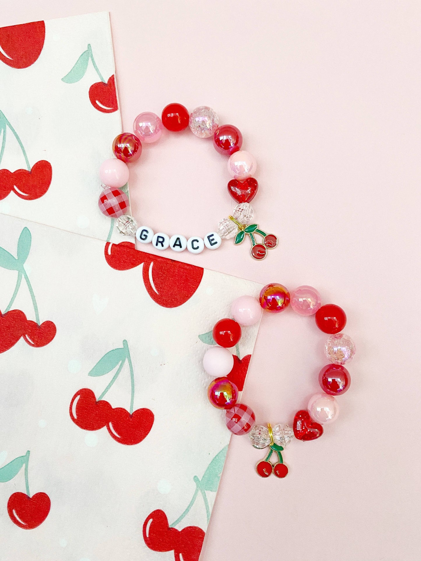 Cherry Charm Bracelet