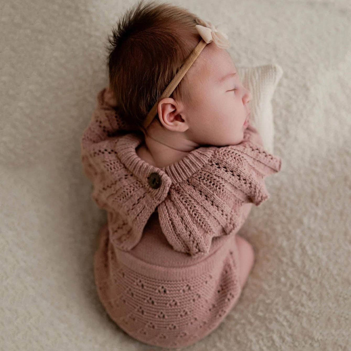 Zori Rompers - Dusty victorian pink / 6-12 months