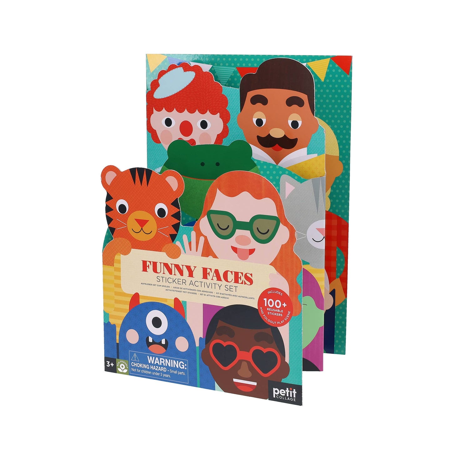 Funny Faces Sticker Set