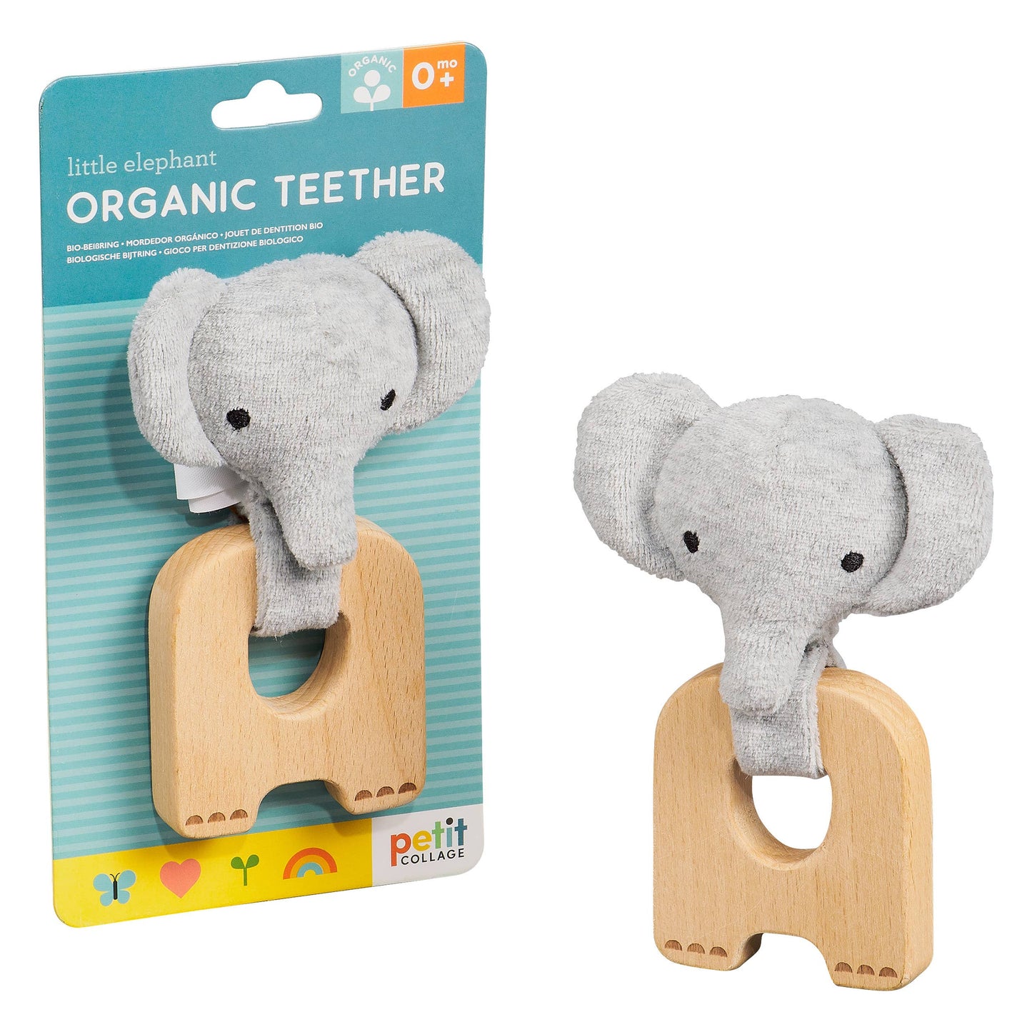 Organic Elephant Teether