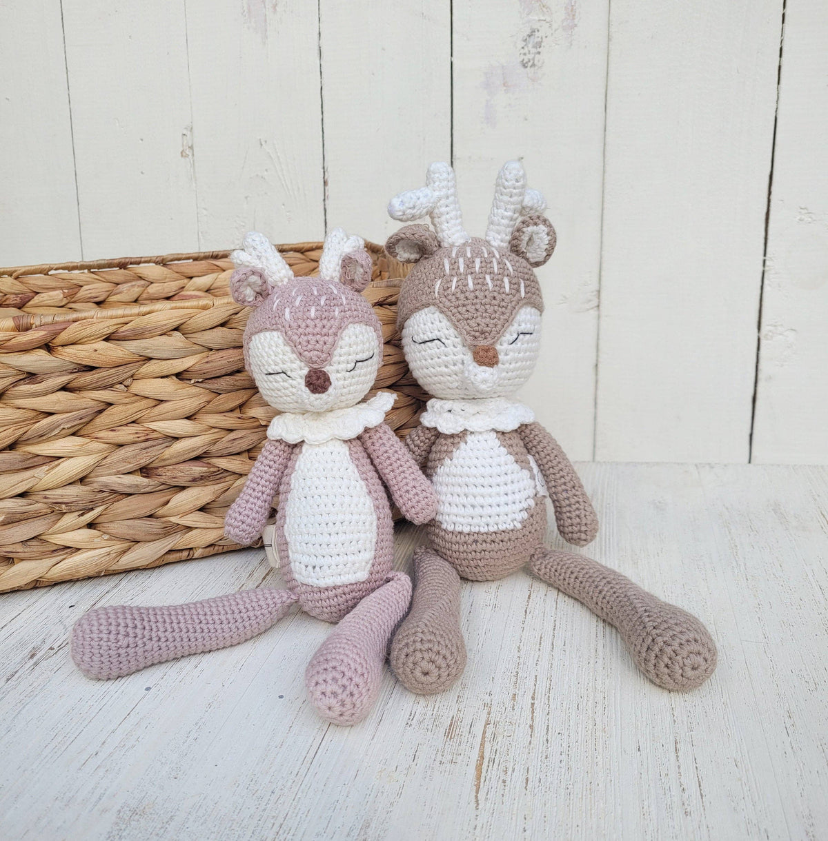 Crochet Sleepy Deer - JILL deer doll