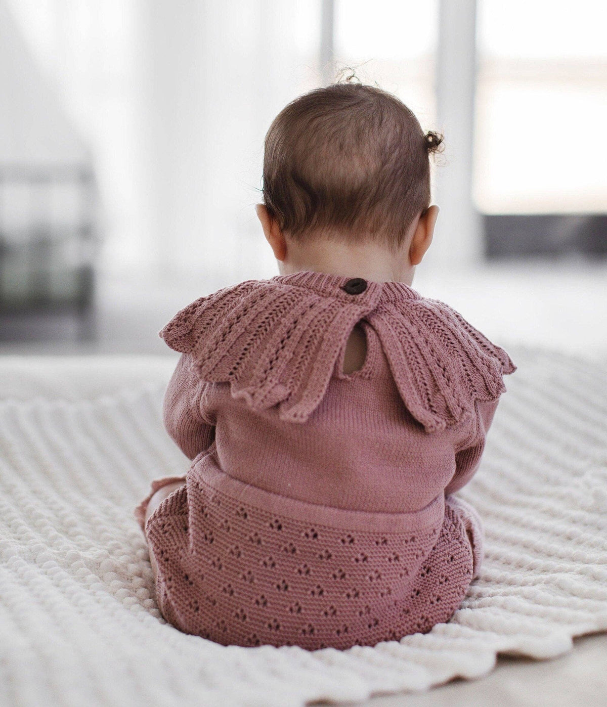 Zori Rompers - Dusty victorian pink / 6-12 months