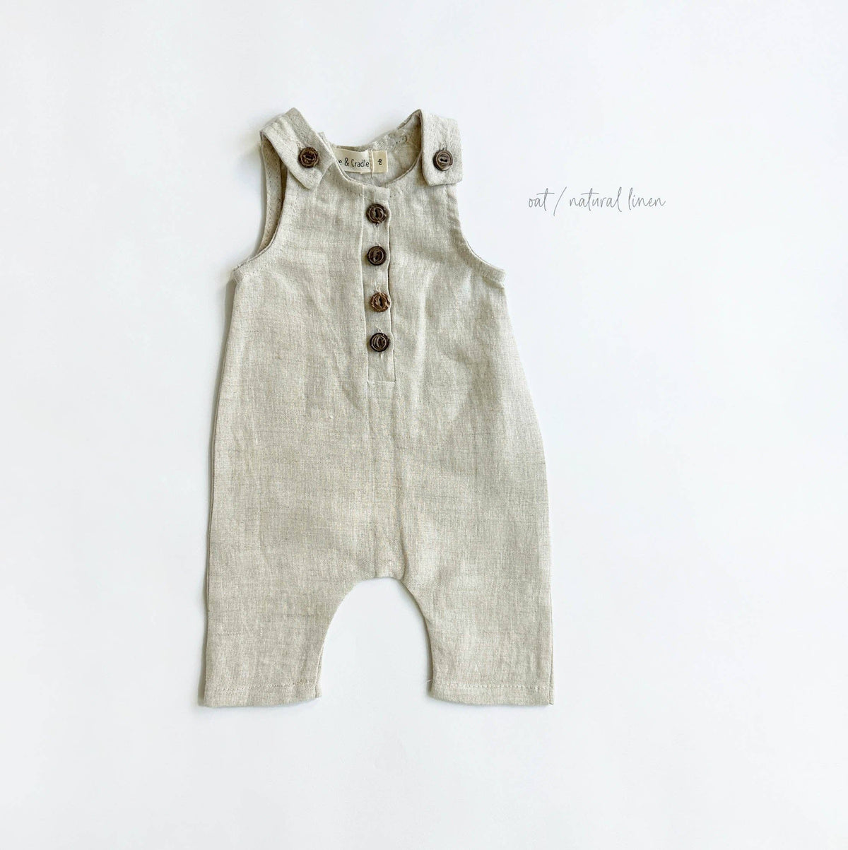 Pierre II Linen Jumper - Mustard / 3-6 monthsUS numeric