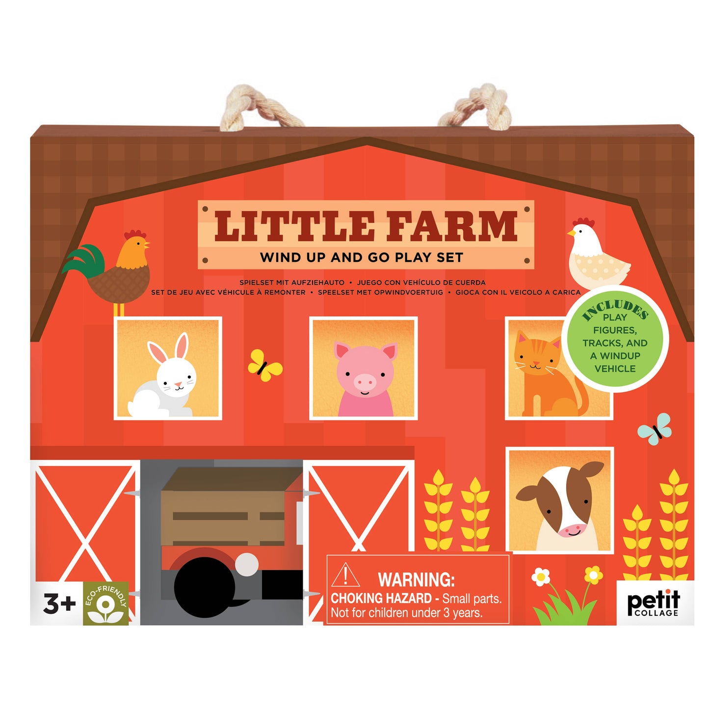 Little Farm Wind Up Playset