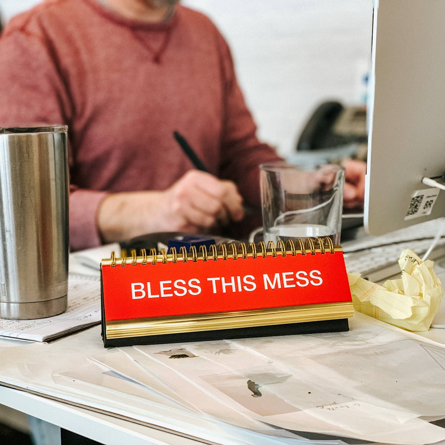 Daily Desk Plaque