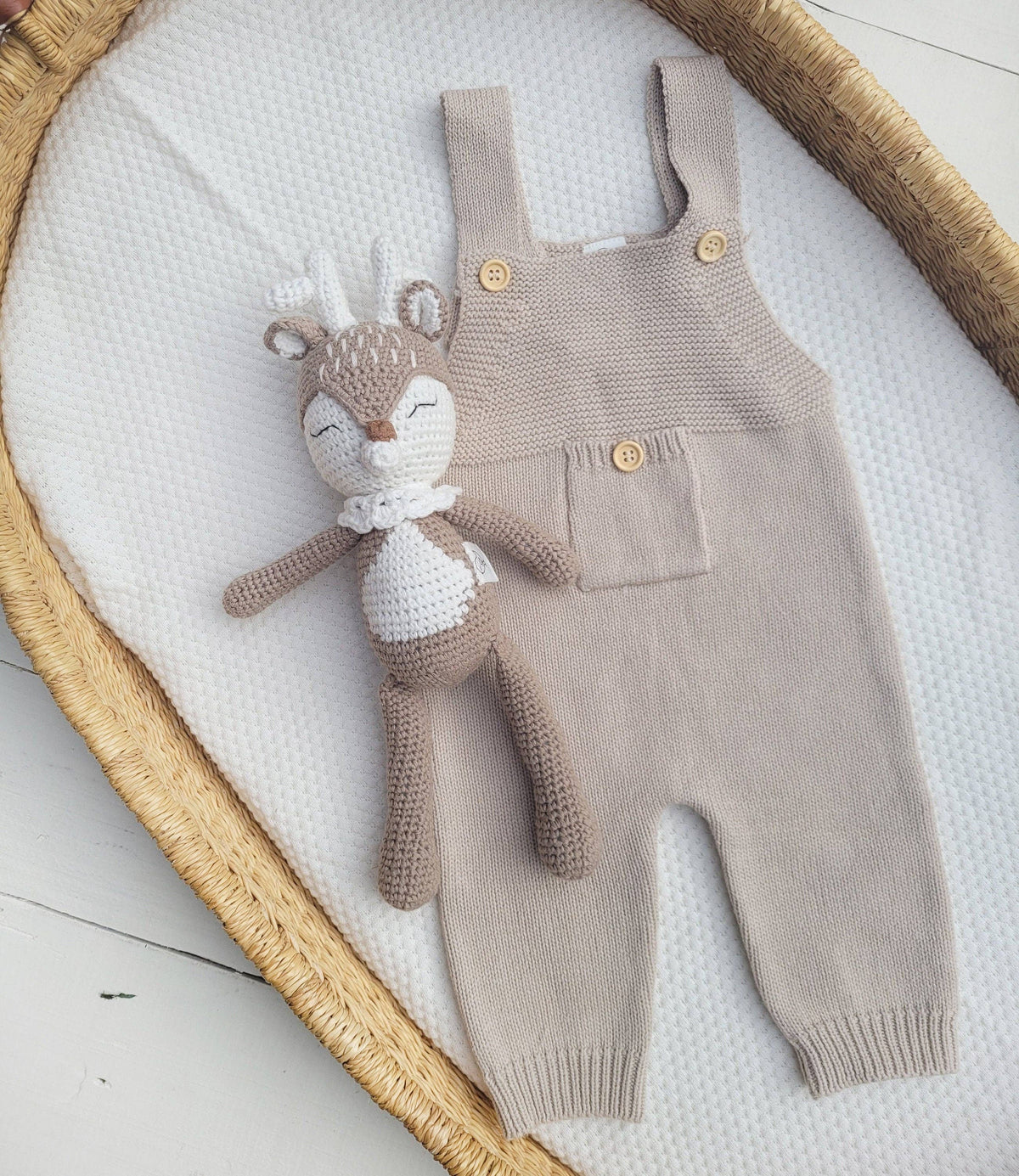Crochet Sleepy Deer - JILL deer doll