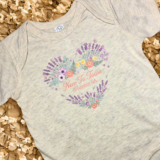 New To Town Onesie (#20)