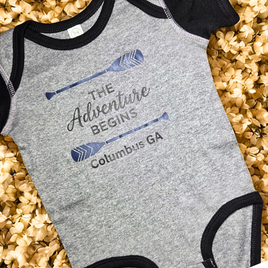 The Adventure Begins Onesie (#4)