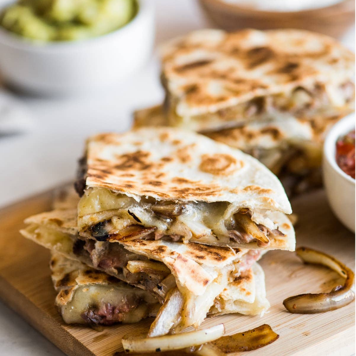 Chicken, Steak, & Shrimp Quesadilla Platter