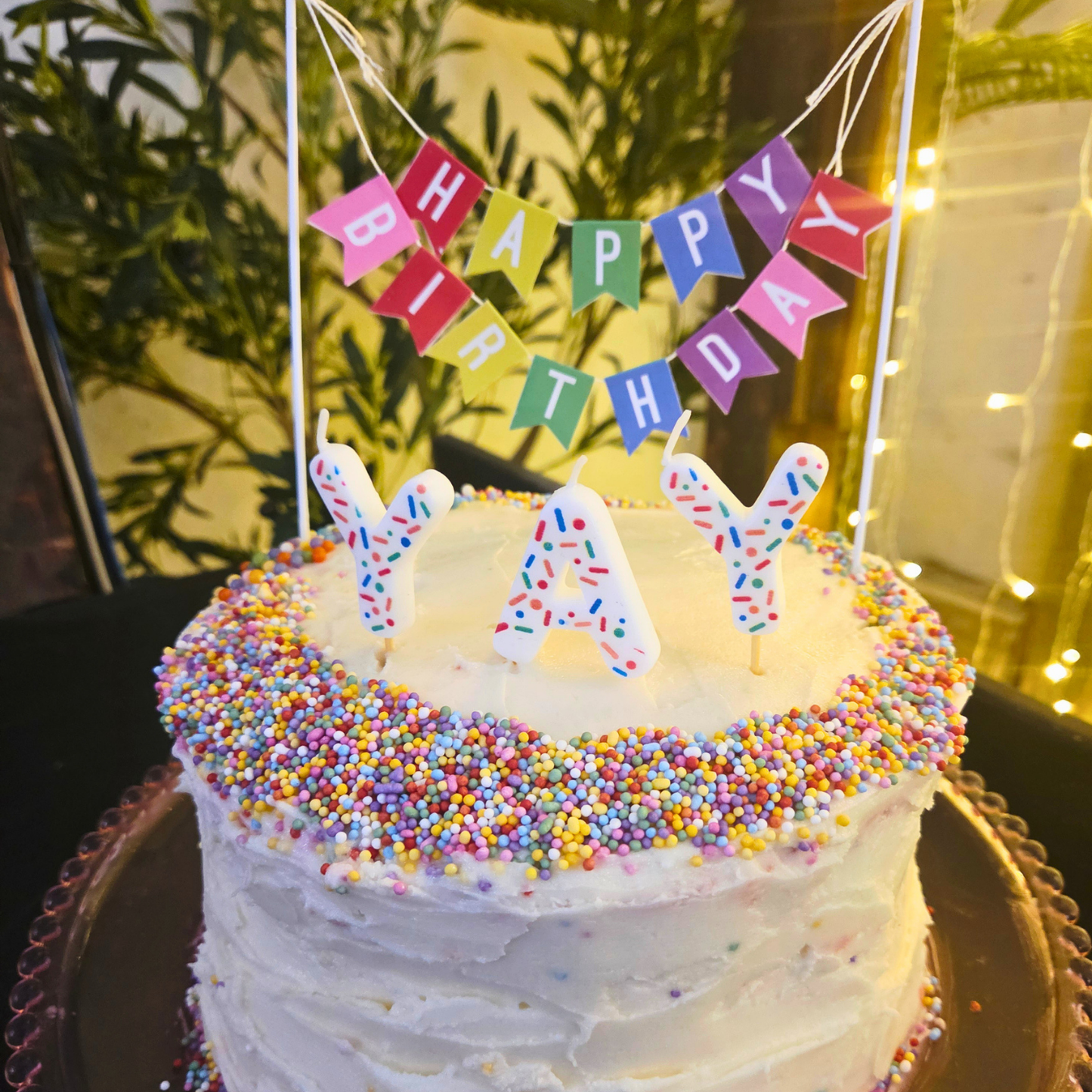 The Pièce de Résistance - Strawberry Birthday Cake