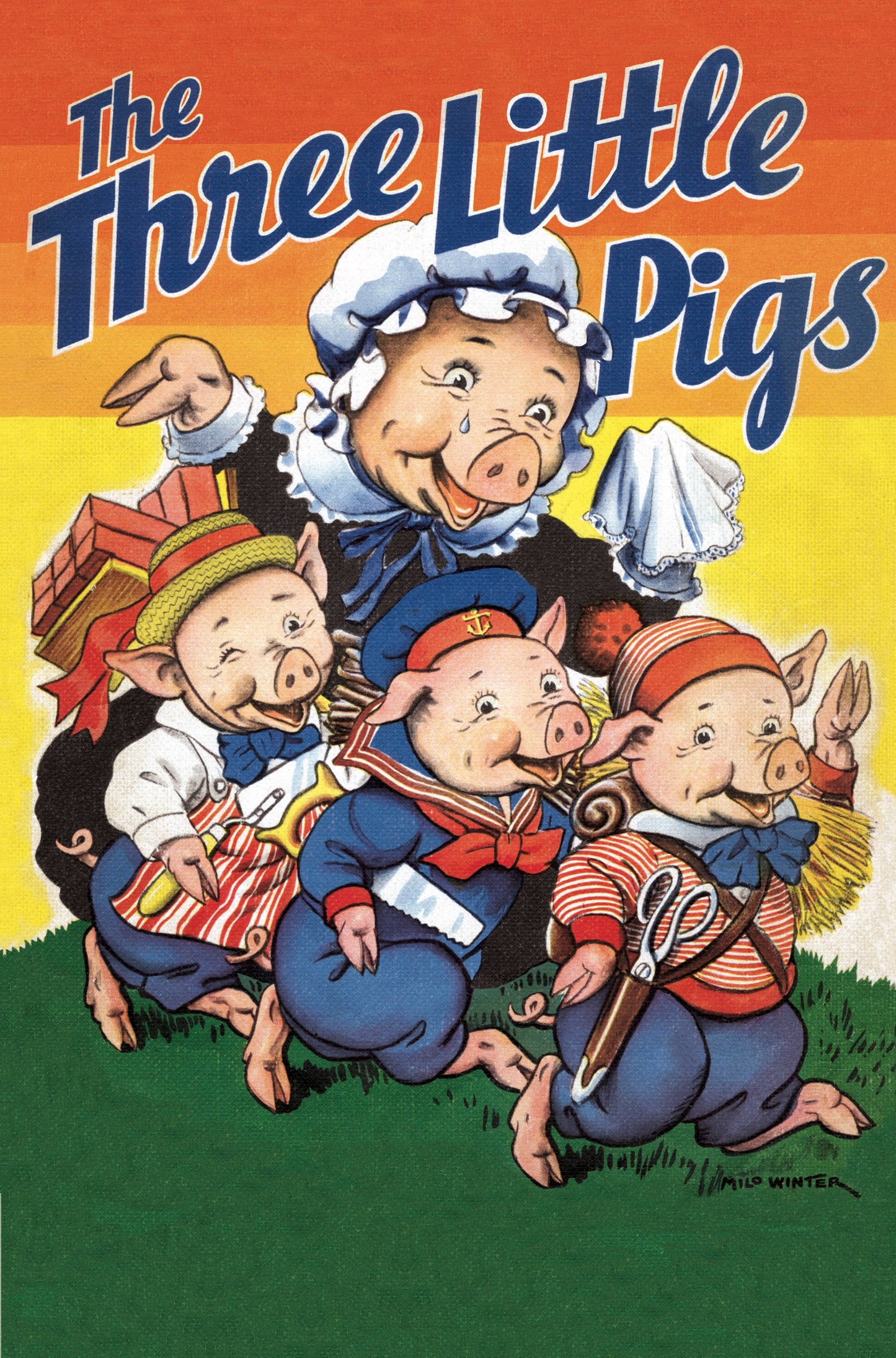 The Three Little Pigs Shape Book