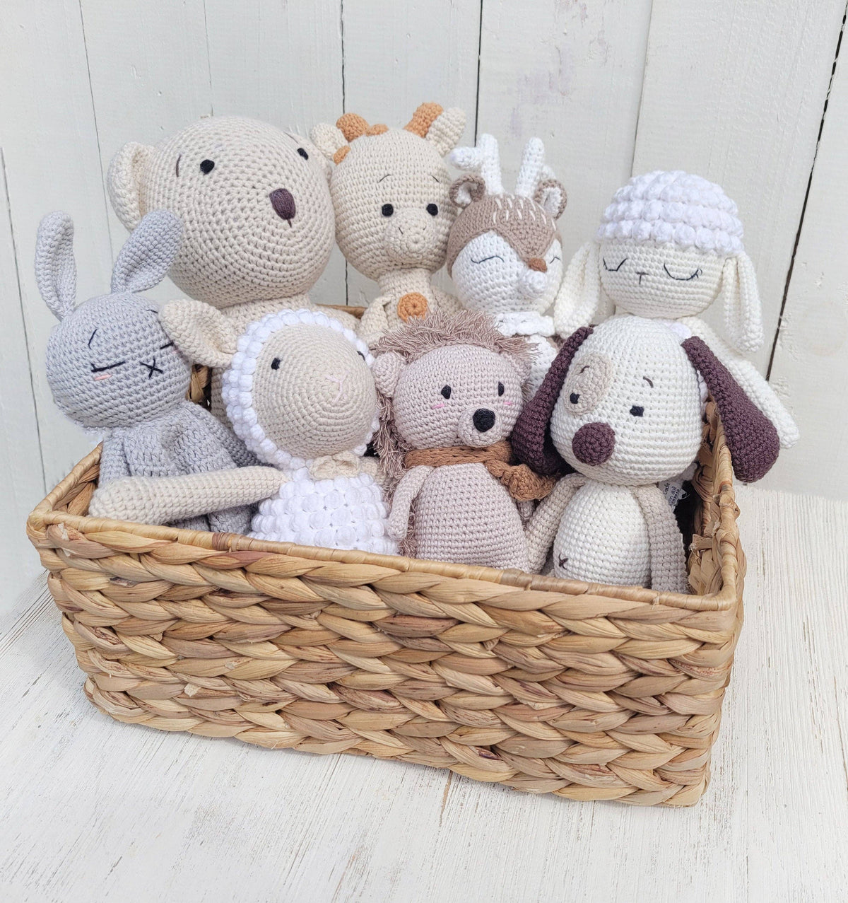 Crochet Sleepy Deer - JILL deer doll