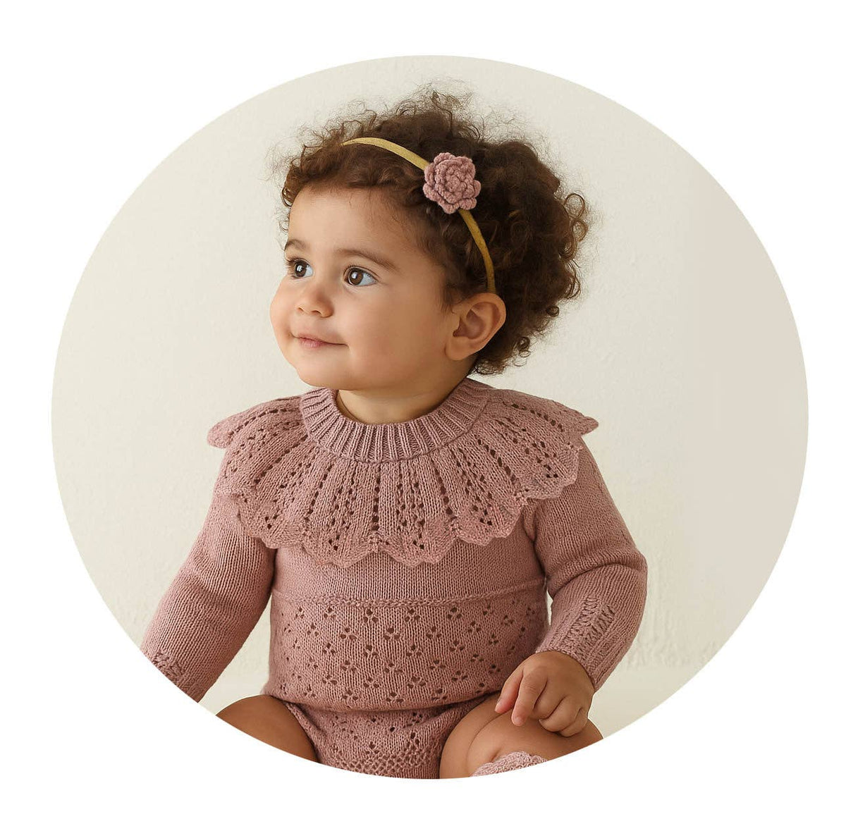 Zori Rompers - Dusty victorian pink / 3-6 months