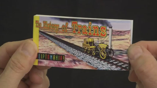 History of Trains Flipbook