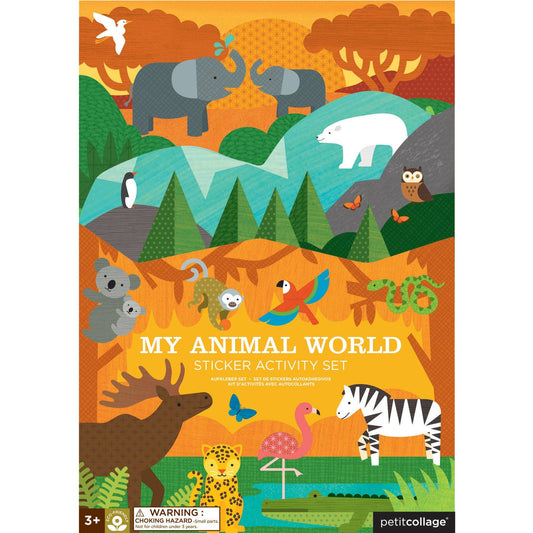 Animal World Sticker Set